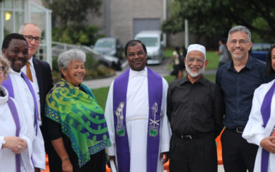 Interfaith Vigil in Rocket Park